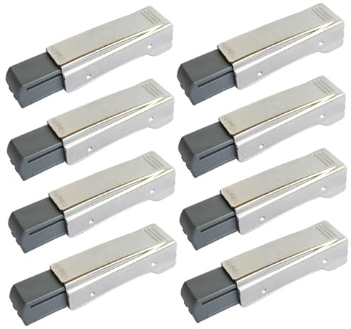 Soft Close Hinges for Cabinet Doors, 8Pcs Slow Close Cabinet Hinges Smooth Soft Hinge Clip Top Retrofitting Attachment for Door and Furniture, Hinge Inserts