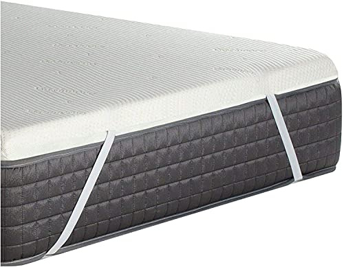MICAMAMELLAMA Surmatelas en Mousse viscoelastique à mémoire de Forme - epaisseur 6cm (105x200x6)