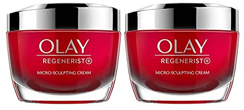 Olay Regenerist + Micro Sculpting Cream, 1.7 Ounce (Pack of 2)