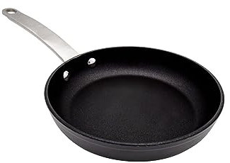 Steuber Premium Bratpfanne RECYCLED Ø20cm umweltschonend aus 98% recyceltem Aluminium, Antihaft-beschichtet, alle Herdarten, Backofen-geeignet