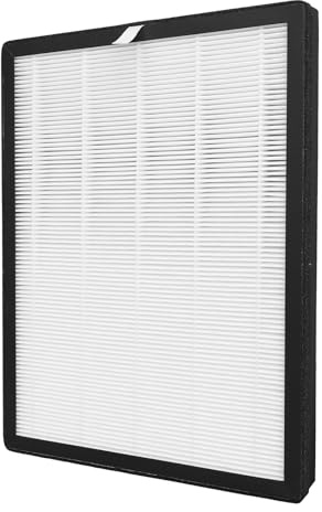 XD6220F0 HEPA- und Aktivkohlefilter für Rowenta Pure Air Essential PU2530 PU2530F0 Luftreiniger 2-in-1 Filterersatz, Verbundfilter