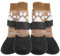 KOOLTAIL rutschfeste Hundesocken ¨C Outdoor-Hundeschuhe wasserdichte Hundeschuhe Pfotenschutz mit Gurt Traktionskontrolle f¨¹r Hartholzb?den