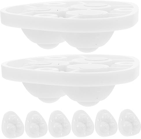 Mini roulettes pivotantes, 8pcs coller la roue universelle mini appareils mini poubelle en acier inoxydable ustensiles de cuisine poulie roue roulettes for appareils de cuisine petites roues for proje