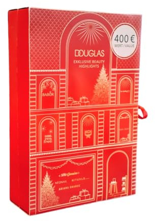 DOUGLAS Adventskalender 2024-24 Frauen Beauty Produkte für Gesicht, Körper und Haar - Ideal als Geschenk - Mädchen & Damen Kosmetik - EXKLUSIV EDITION, Frau inkl. JUNG Feuchttücher