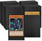 300 Pcs Black Card Sleeves 66 x 91mm Perfect Fit Inner Sleeves Standard Soft Penny Sleeves Card Protector Sleeves for MTG, TCG, PKM, Game Cards