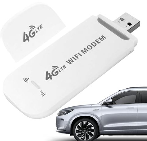 Adaptador de red inalámbrica USB - Módem USB 4G, dispositivo WiFi portátil con módem WiFi USB versátil | Adaptador WiFi USB práctico Dongle WiFi para teléfonos inteligentes, tabletas y computadoras po