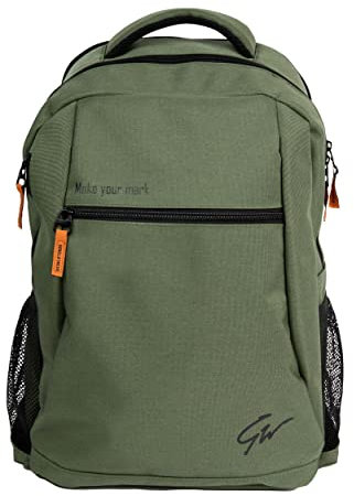 Gorilla Wear Duncan Backpack - Armeegrün - Rucksack zum Wandern Einkaufen Arbeit Alltag Workout Schule Outdoor für Erwachsene Green Grün Polyester 28L, Einheitsgröße