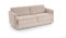ATLANTIC home collection Schlafsofa Limone, hochwertig gepolstert, beige, Dauerschläfer mit 140/200 Liegefläche, 193x93x90 cm (BxTxH)