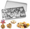 Mini Cookie Cutter Set, 30 Small Biscuit Cutters 10 Styles in 3 Sizes, Cookie Cutters, Stainless Steel Pastry Baking Mould, Shapes Cutter for Cutting Polymer Clay Pastry Dough Pie Crust and Fruits