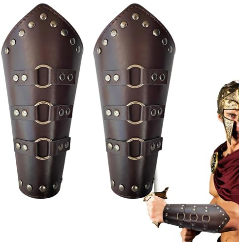 Protector de brazo - 22 x 25 x 19 cm | Mangas de protección | Brazaletes de hebilla para tiro con arco | Equipo de protección ajustable para seguridad del antebrazo y uso diario de entrenamiento