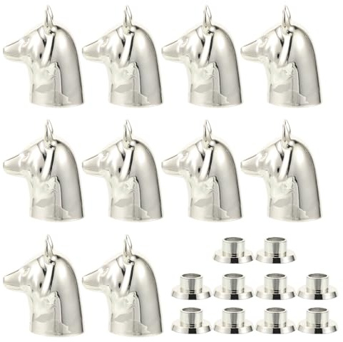 Cabilock 5 pezzi Tappi Ricambio Bottiglie Profumo Design Elegante Volpe Chiusura Scatto Sicura per Accessori DIY Casa Ufficio Viaggio