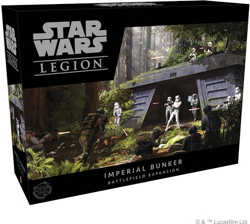 Atomic Mass Games | Star Wars Legion: Neutral Expansions: Imperial Bunker Battlefield Expansion | Unit Expansion | Miniatures Game | Ages 14+ | 2 Players | 90 Minutes Playing Time