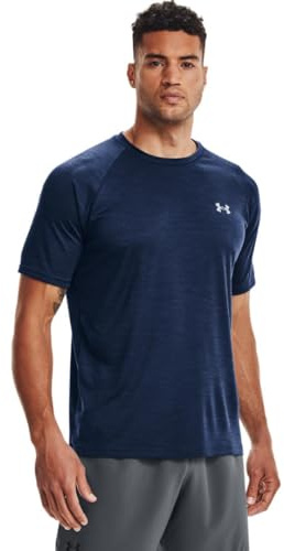Under Armour Mens Tech 2.0 Short Sleeve T-Shirt (Academy/Mod Gray - 408, Large)