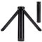 QIMEI-SHOP Mini Tripod Kamera Stativ Tischstativ aus Aluminiumlegierung mit 1/4 Zoll Schraube für GoPro Smartphone Webcam DSLR-Kamera Camcorder Gimbal Schwarz