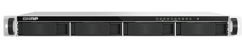 QNAP TS-h765eU-8G | 7-bay, Intel Atom, 2,5 GbE, 1U Hybrid Short-Depth Rackmount NAS