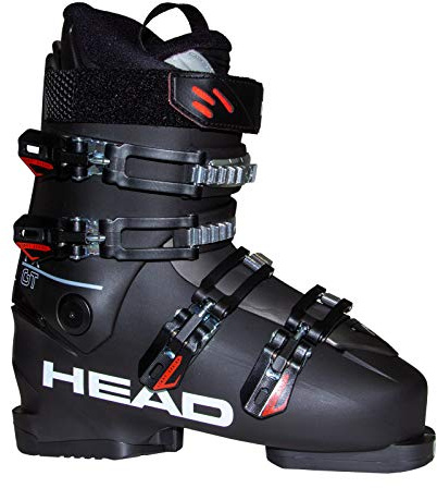 Head Scarponi da Sci FX GT da Uomo, Nero/Rosso, 28.0 | EU 44