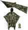 onewind Regenponcho Camoflage Militär Regenmantel Tarp Shelter Notfall für Wandern, Camping, Angeln, Fahrrad