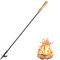 Uten Fire Pit Poker 32in Long, Removable Design Fire Poker, Fireplace Accessories, Solid Steel Heavy Duty, Outdoor Camping Accessory, for Fireplaces Wood Stoves Fire Pits Campfires