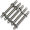 ABAZO M6x40mm 10 Stk. Schwerlastanker Schwerlastdübel Keilanker Bolzenanker verzinkt Zulassung in Industriequalität Ankerbolzen Keilanker Schwerlastdübel (M8x75mm -10Stück)