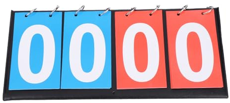 Demeras Cornhole Scoreboard , Basketball Scoreboard 3 Types Lightweight Waterproof for Gym Teachers for Table Tennis(Four Scoreboard)