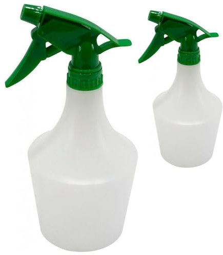 BARGAINGALORE NEW 2 X 1L WATER SPRAY BOTTLE GARDEN PRESSURE SPRAYER WEED KILLER CHEMICAL FENCE
