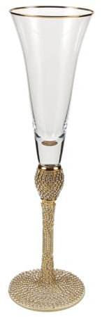 Alipis Copa de Champán Alta con Detalles Elegantes de Cóctel Fiestas Duradero y Sofisticado y Celebraciones