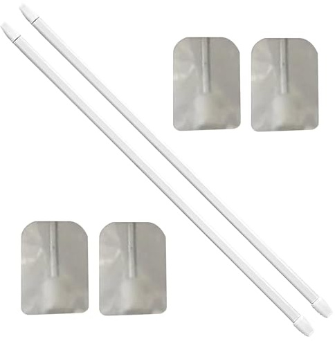 Wimnqie Tige À Tension Pour Rideaux | Tringle Télescopique Pour Fenêtre,Déco Élégante Pour Cuisine, Chambre, Placard, Hôtel Et Appartement