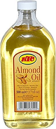 KTC - Almond Oil - 500ml (Pack of 2) - Good for Healthy Hair, Soft Skin and Body