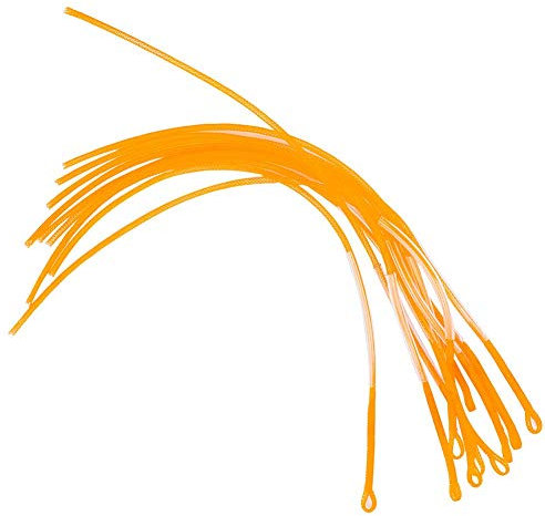 10 Stücke 30LB/50LB Fliegenfischen Schnur Loops Stecker Geflochtene Fliegenschleife Angelausrüstung Zubehör(30LB-Gelb)
