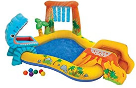 PISCINA GONFIABILE Ovale Multicolore DINOSAURO art. 57444