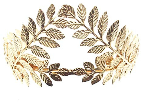 Bijou fait à la main - Accessoire pour cheveux de mariée - Couronne de laurier - Bandeau de mariage rétro pour filles et femmes