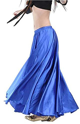 OrdinAry Gonna a Ruota Intera Costume di Danza del Ventre Swing Costume di Pancia Vestito da Ballo Abiti da Ballo per Donna Ballerino Professionista Abito Lungo in gonne di Chiffon
