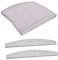 BUYGOO 50 Pcs Professional Nail Files 100/180 Grit Double Sided Emery Board Nail File Acrylic Gel Natural Nail Styling Tools Pet Grooming Tools for Home and Salon Use