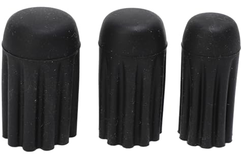 Protezioni per dita in silicone per cucire, ricamare, pistola per colla a caldo, protezioni per ditali, 3 misure, uso domestico