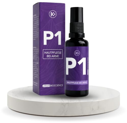 clese P1® Akne‑Spray 50 ml – 100% veganes Anti‑Pickel Hautspray | Auch für hormonelle Akne geeignet | Sanfte Akne Behandlung ohne Alkohol & schädliche Inhaltsstoffe | Made in Germany