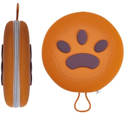 Cuenco para Perros de Viaje - Cuenco para Perros Plegable de 19,2 x 15,5 cm, Durabilidad a Temperaturas Extremas | Plato de taza de alimentación de agua de silicona con facilidad, plato de riego de al