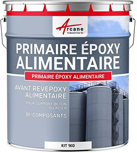Primaire Époxy Alimentaire Cuve Béton, Acier 1 kg