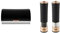 Tower Linear Roll Top Bread Bin, Stainless Steel, Black and Rose Gold & Electric Salt and Pepper Mill, Stainless Steel, Soft-Touch Body, Rose Gold and Black