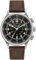 Bulova Herren Analog Automatik Uhr mit Leder Armband 96A245