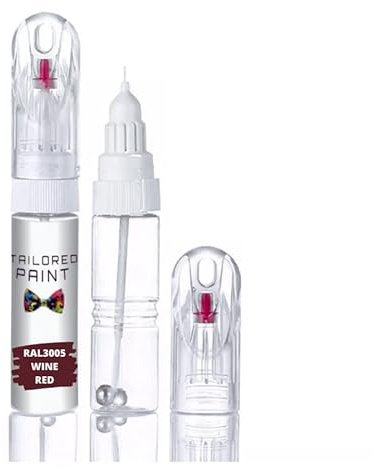 RAL3005 Wine Red Multi Surface Touch Up Paint Pen All in 1 Interior & Exterior Wood, Metal, Plastic, uPVC, Ceramic All Weather Satin 60% Semi-Sheen