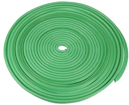 A ABSOPRO Protector De Borde De Puerta Auto Universal Verde 1Pc