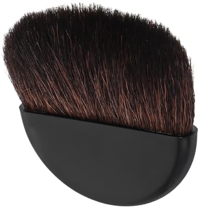 Angoily Pincel de Maquillaje para Rubor y Polvos Compactos, 1 Unidad, Tamaño Pequeño 5 CM, Cerdas de Nylon, Compacto y Portátil, para Retoques en Viaje y Uso Diario para Mujer
