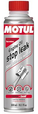 Motul - Trattamento per Perdite Olio Motore - Additivo Anti-Perdita - Ripara Le Micro-Perdite e Le Infiltrazioni - Compatibile con Tutti Gli Oli Motore - Engine Oil Stop Leak - 300 ml