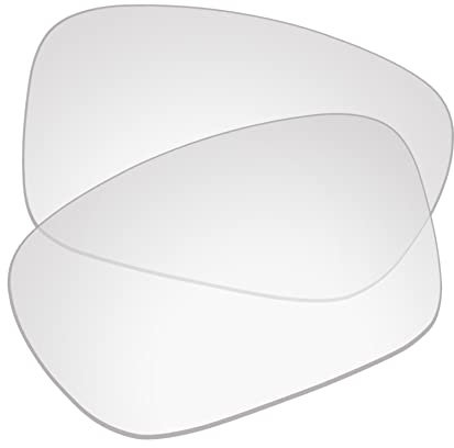 EZReplace Lentes de repuesto para gafas de sol Oakley Hijinx (lentes no polarizadas) – Se adapta a Oakley Hijinx Frame (cristal transparente), Transparente., Talla única