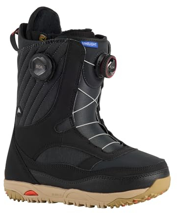Burton Women's Limelight BOA Wide Snowboard Boots, Black, 9