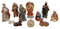 ICE TOYS Set Mini-Krippenfiguren aus Polyresin Größe 5 cm 11 Stück für Krippe Basteln (Nativita 5 cm 11 Stück)