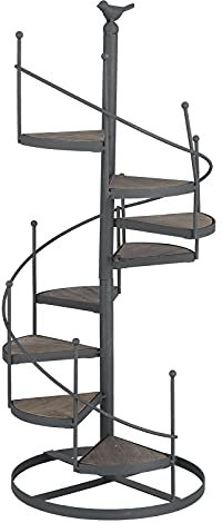 ZJchao Plant Shelf, 8 Potteds Multiple Flower Pot Holder Plant Stand Indoor, Tiered Plant Stand, for Patio Garden Corner Balcony Living Room