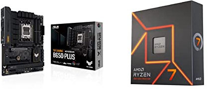 ASUS TUF GAMING B650-PLUS WIFI AMD Ryzen AM5 ATX motherboard + AMD Ryzen™ 7 7700X Desktop Processor