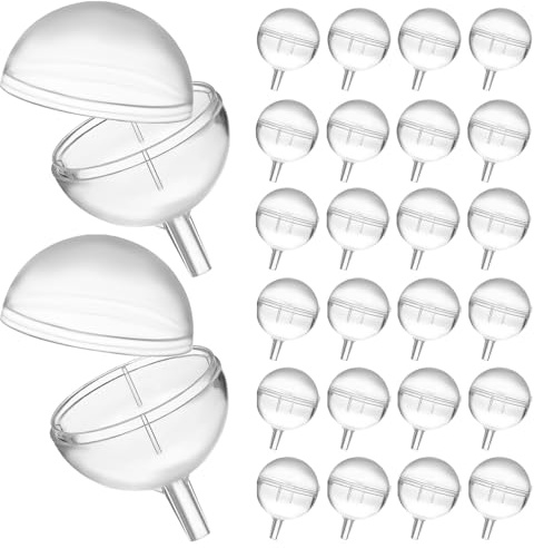 Gatuida Chocolate Cups: Candy Bouquet Wrapper Packaging Holder Wedding Truffle Wrappers Transparent Acrylic Kitchen Counter Storage, 80 PCS