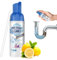 Abflussreiniger Schaum,Allzweck-Blasenreiniger,60ml Abfluss Schaumreiniger,Drain Pipe Foam Cleaner,Rohr Schaum Reiniger,Rohr Deodorant Schaumrohrreiniger für Küche,Waschbecken,Toiletten,Wannen